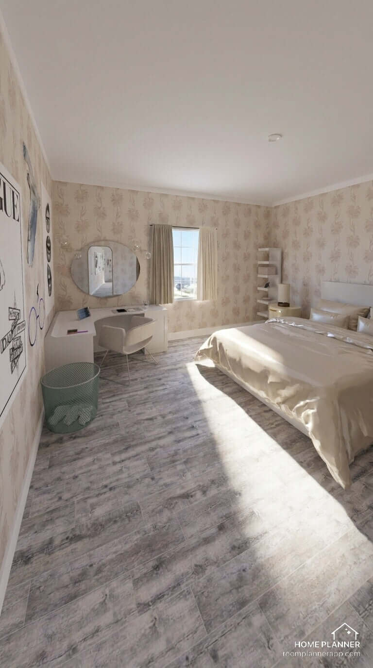 Pokój nastolatki z dodatkami